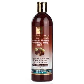 Health Beauty - Шампунь укрепляющий для здоровья и блеска волос с маслом Арагана 400 мл, Объём: 400 мл