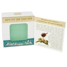 Health Beauty - Натуральное мыло с оливковым маслом и медом 125 гр, Объём: 125 гр