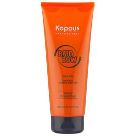 Kapous Professional Rainbow Orange - Краситель прямого действия для волос "Оранжевый" 200 мл, Объём: 200 мл