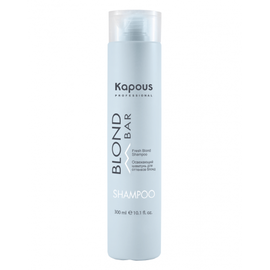 Kapous Professional Blond Bar - Освежающий шампунь для волос оттенков блонд 300 мл, Объём: 300 мл