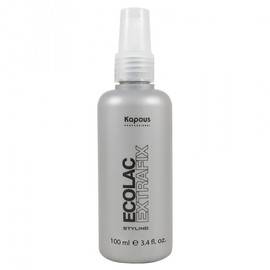 Kapous Professional Styling Ecolac Extrafix - Лак для волос жидкий сверхсильной фиксации 100 мл, Объём: 100 мл