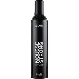 Kapous Professional Styling Mousse Strong - Мусс для укладки волос сильной фиксации 400 мл, Объём: 400 мл