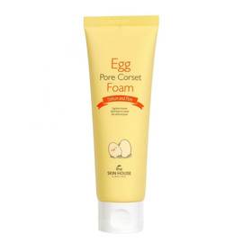 The Skin House Egg Pore Corset Foam - Пенка для глубокого очищения и сужения пор с яичным экстрактом 120 мл, Объём: 120 мл