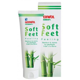 Gehwol Fusskraft Scrub Soft Feet - Пилинг Бамбук и Жожоба 125 мл, Объём: 125 мл