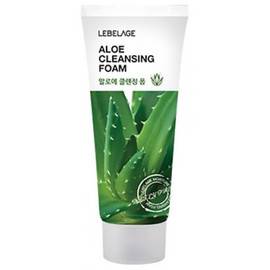 Lebelage Aloe Cleansing Foam - Пенка для умывания с экстрактом алоэ 100 мл, Объём: 100 мл