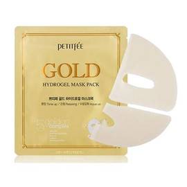 Petitfee Gold Hydrogel Mask Pack - Гидрогелевая маска для лица с золотом 1 шт., Упаковка: 1 шт.