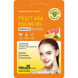 MBeauty Fruit AHA Peeling Gel - Отшелушивающий гель с AHA-кислотами 3 х 7 гр, Объём: 3 х 7 гр