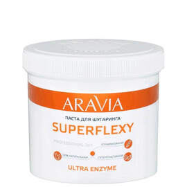 ARAVIA SUPERFLEXY Ultra Enzyme - Паста для шугаринга 750 гр, Объём: 750 гр
