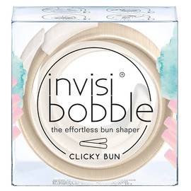 Invisibobble CLICKY BUN To Be Or Nude To Be - Заколка для идеального пучка бежевая (1 шт.)