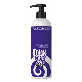 Selective Color Twister Purple - Ухаживающая краска для волос прямого действия с кератином - фиолетовый 300 мл, Объём: 300 мл