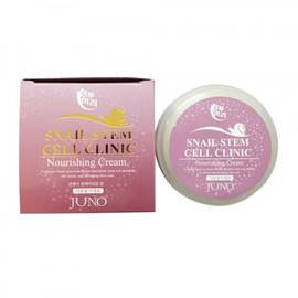 JUNO SANGTUMEORI Snail Stem Cell Clinic Nourishing Cream - Питательный крем с улиткой, SANGTUMEORI 100 гр, Объём: 100 гр