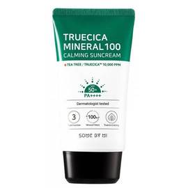 SOME BY MI Truecica Mineral 100 Calming Suncream  SPF 50+/PA++++ - Успокаивающий солнцезащитный крем SPF 50+/PA++++ 50 мл, Объём: 50 мл