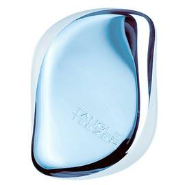 Tangle Teezer Compact Styler Sky Blue Delight Chrome - Компактная расческа для волос синий металлик/голубой