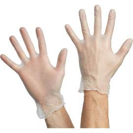 Перчатки виниловые неопудренные в ассортименте M (1 пара), Размер: M (1 пара)