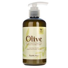 FarmStay Olive Moisture Balancing Body Cleanser - Увлажняющий гель для душа с экстрактом оливы 250 мл, Объём: 250 мл