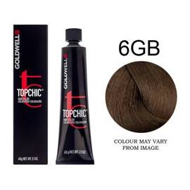 Goldwell Topchic 6GB - темный золотисто-коричневый блондин 60 мл (тюбик), Объём: 60 мл (тюбик)
