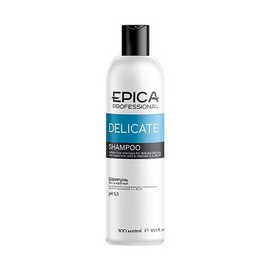 Epica Professional Delicate Shampoo - Бессульфатный шампунь для деликатного очищения с гиалуроновой кислотой 300 мл, Объём: 300 мл
