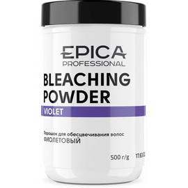 Epica Professional Bleaching Powder Violet - Обесцвечивающая пудра фиолетовая 500 гр, Объём: 500 гр
