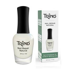 TRIND Nail Repair Natural - Укрепитель ногтей (натуральный) 9 мл, Объём: 9 мл