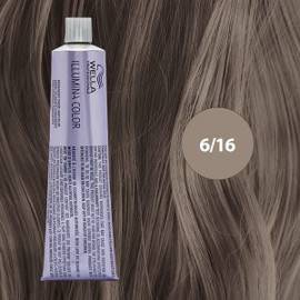 Wella Professional Illumina Color 6/16 темный блондин пепельный фиолетовый 60 мл