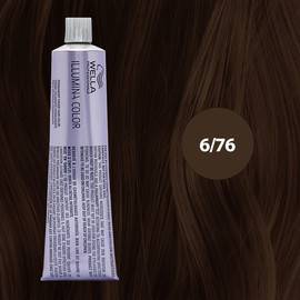Wella Professional Illumina Color 6/76 темный блонд коричнево-фиолетовый 60 мл