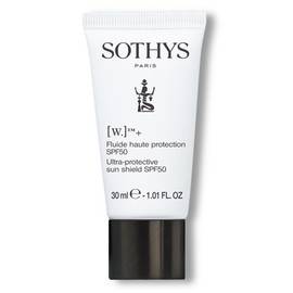 Sothys [W.]+ SPF50 Fluid - Ультразащитная эмульсия для лица с SPF50 30 мл, Объём: 30 мл