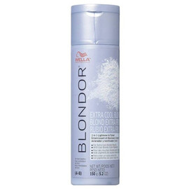 Wella Blondor Extra Cool Blonde Toner - Порошок для блондирования 2 в 1 150 гр, Объём: 150 гр