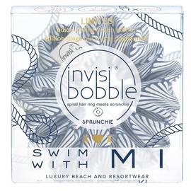 Invisibobble SPRUNCHIE Santorini Pack Your Bikini - бархатная резинка для волос голубой (1 шт.)
