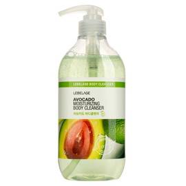 LEBELAGE Avocado Moisturizing Body Cleanser - Смягчающий гель для душа с экстрактом авокадо 500 мл, Объём: 500 мл