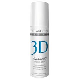 Medical Collagene 3D AQUA BALANCE - Коллагеновая гель-маска для обезвоженной кожи со сниженным тургором 130 мл (проф), Объём: 130 мл (проф)