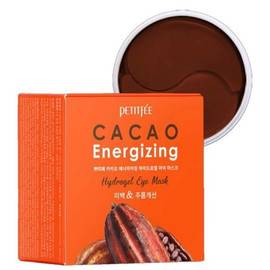 PETITFEE Cacao Energizing Hydrogel Eye Mask - Разглаживающие гидрогелевые патчи для области вокруг глаз с экстрактом какао 60 шт., Упаковка: 60 шт.