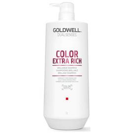 Goldwell Dualsenses Color Extra Rich Brilliance Shampoo - Шампунь против вымывания цвета 1000 мл, Объём: 1000 мл