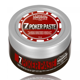 Loreal Homme Poker Paste - Моделирующая компактная паста 75 мл