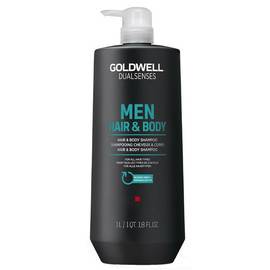Goldwell Dualsenses For Men Hair Body Shampoo - Шампунь для волос и тела 1000 мл, Объём: 1000 мл