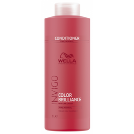 Wella Invigo Color Brilliance Fine/Normal Conditioner - Бальзам-уход для защиты цвета окрашенных НОРМАЛЬНЫХ и ТОНКИХ волос 1000 мл, Объём: 1000 мл