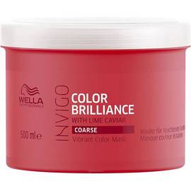 Wella Invigo Color Brilliance Coarse Protection Mask - Маска для защиты цвета окрашенных ЖЁСТКИХ волос 500 мл, Объём: 500 мл