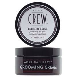American Crew Grooming Cream - Крем с сильной фиксацией и высоким уровнем блеска для волос и усов 85 гр