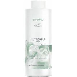 Wella NutriCurls Shampoo for Waves - No Sulfates Added - Бессульфатный шампунь для вьющихся волос 1000 мл, Объём: 1000 мл