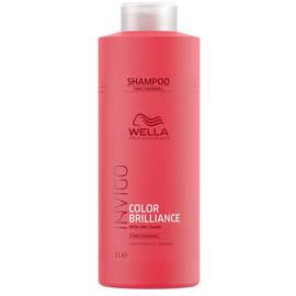 Wella Invigo Color Brilliance - Шампунь для защиты цвета окрашенных НОРМАЛЬНЫХ и ТОНКИХ волос 1000 мл, Объём: 1000 мл