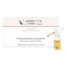 Janssen Cosmetics Fair Skin 2-Phase Melafadin Concentrate - Двухфазный осветляющий комплекс 6 х 7,5 мл, Объём: 40 мл