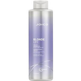 JOICO Blonde Life Violet Shampoo - Шампунь фиолетовый для холодных ярких оттенков блонда 1000 мл, Объём: 1000 мл