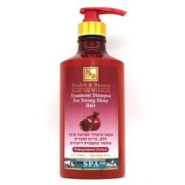Health Beauty - Шампунь укрепляющий для здоровья и блеска волос обогащенный гранатовым экстрактом 780 мл, Объём: 780 мл