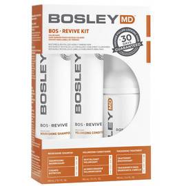 Bosley MD Revive Color Safe Starter Pack - Система для истонченных ОКРАШЕННЫХ волос (оранжевый) 3 поз.