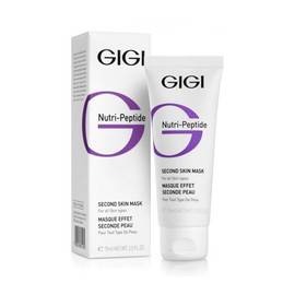 GIGI Nutri-Peptide Second Skin Mask - Маска-пилинг черная пептидная Вторая кожа 75 мл