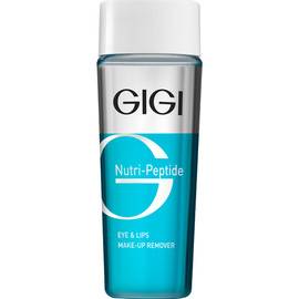 GIGI Nutri-Peptide Eye & Lips MakeUp remover - Жидкость для снятия макияжа с пептидом 100 мл