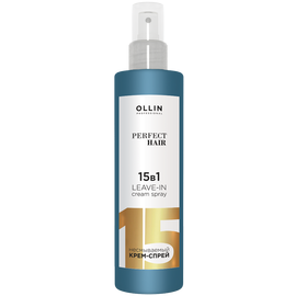 OLLIN Perfect Hair Leave-In Cream Spray - Несмываемый крем-спрей 15 в 1 250мл