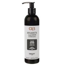 DIKSON ArgaBeta Line vegCARBON Shampoo DETOX - Шампунь с растительным углем, маслами лаванды и иланг-иланга для волос подверженных стрессу 500 мл, Объём: 500 мл