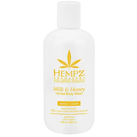 Hempz Milk and Honey Body Wash - Гель для душа Молоко и Мед 237 мл