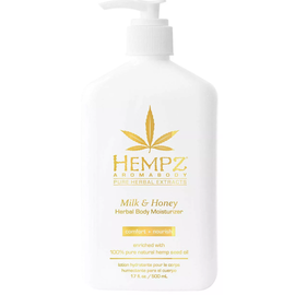 Hempz Milk Honey Herbal Body Moisturizer - Молочко для тела увлажняющее молоко и мёд 500 мл