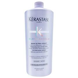 Kerastase Blond Absolu Ultra-Violet Shampoo - Шампунь-ванна для нейтрализации желтых оттенков 1000 мл, Объём: 1000 мл